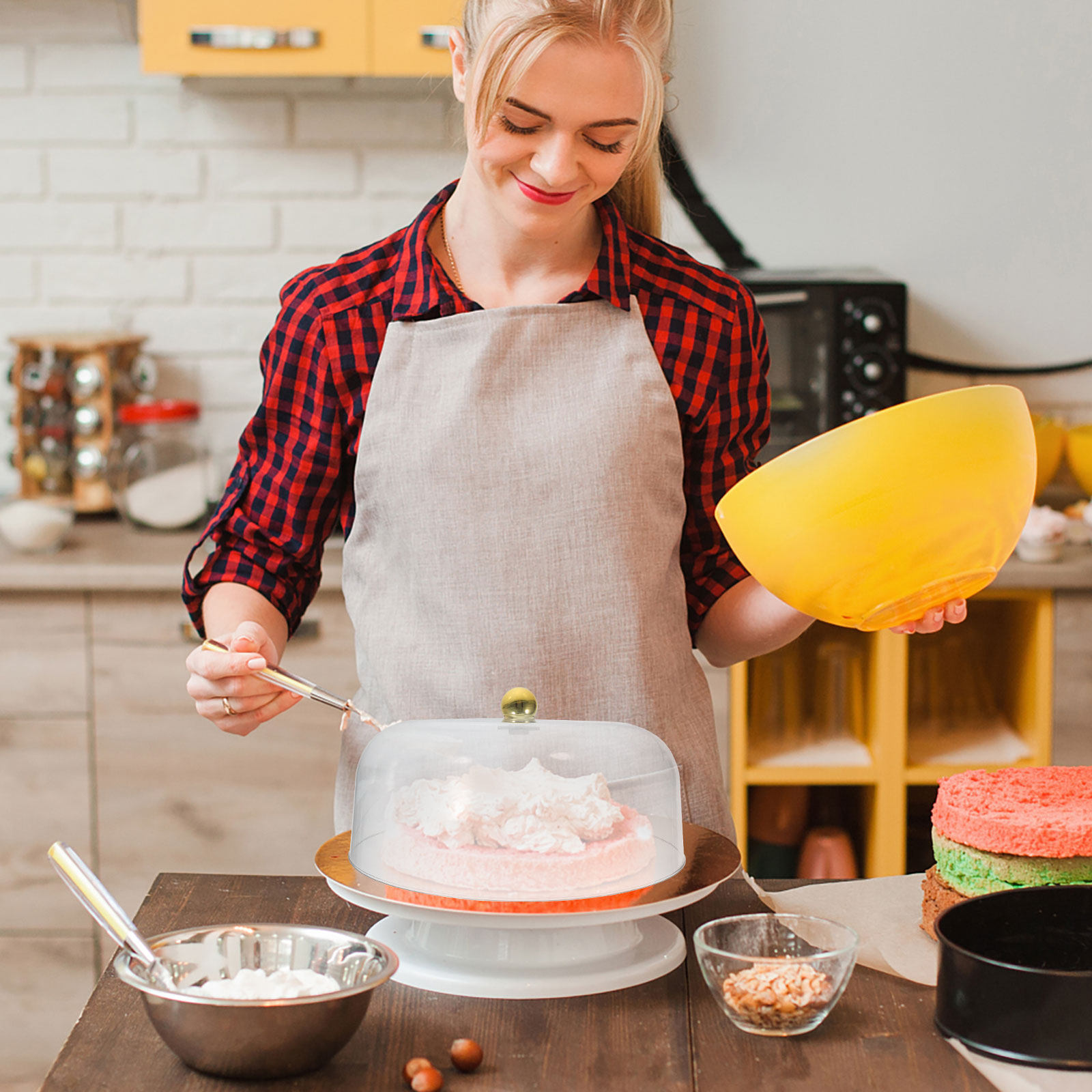 Plastic Cake Dome 28Cm Clear C - Plastic Dome Clear recension och pris