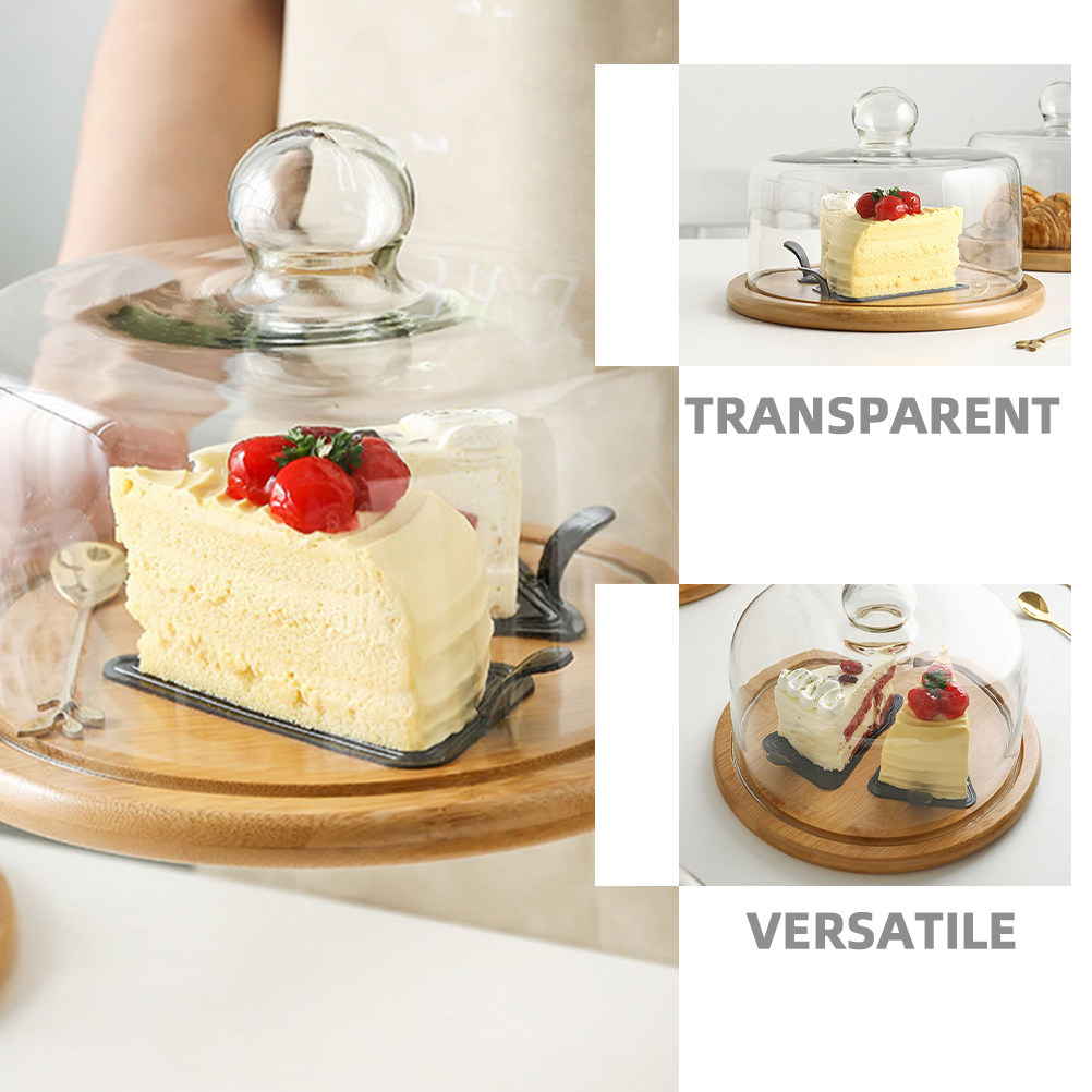 Cake Boxes Clear Dessert Trans - Plastic Dome Clear recension och pris
