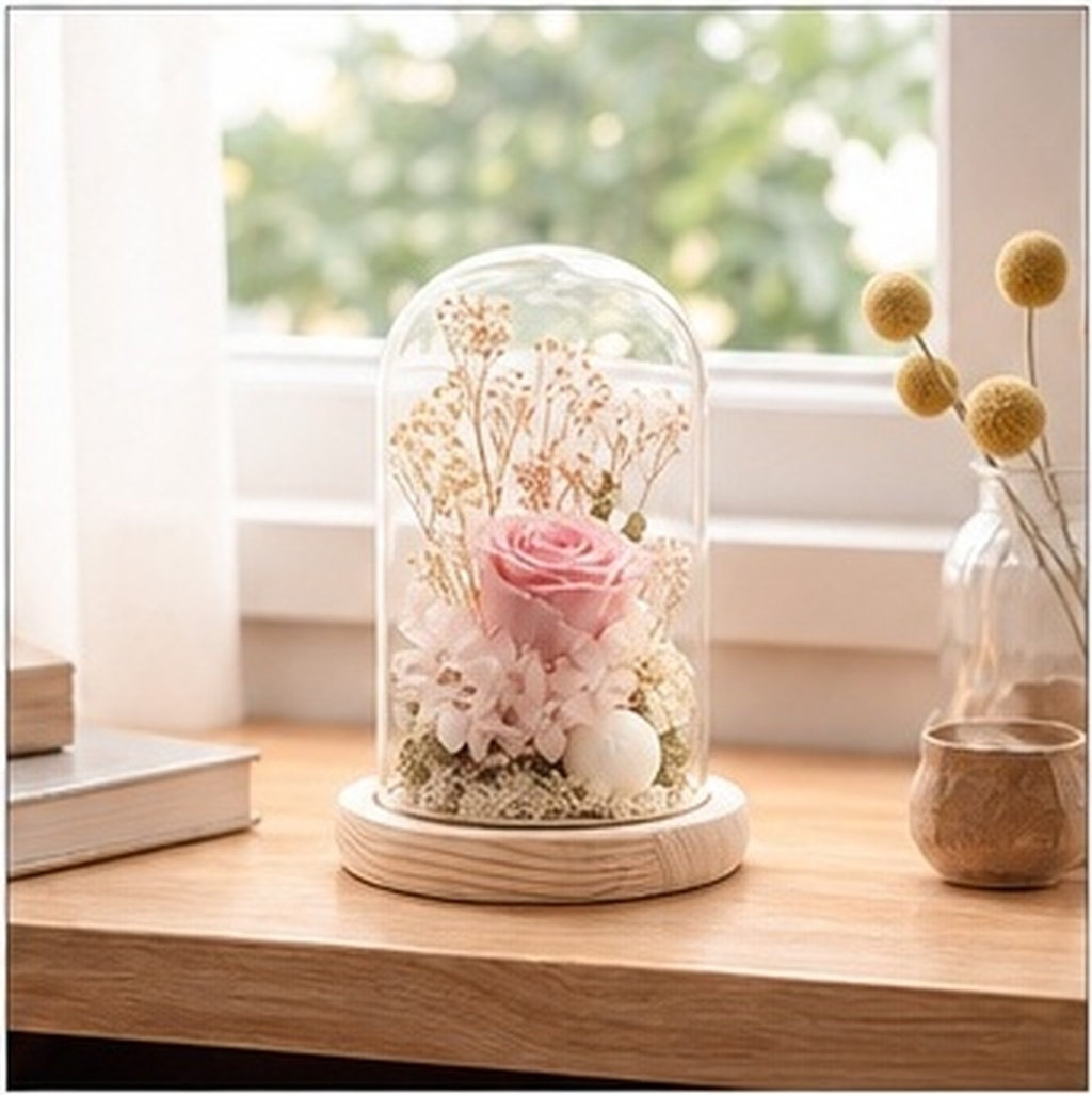 9x15cm Elegant Glass Dome for  - Plastic Dome Clear recension och pris