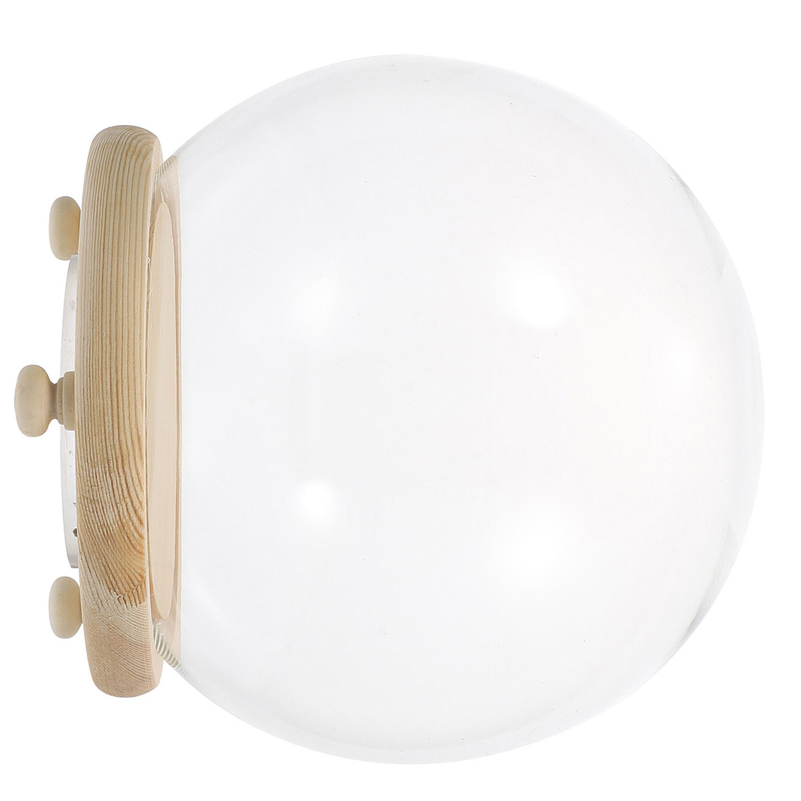 Preserved Flower Glass Dome Cl - Plastic Dome Clear recension och pris