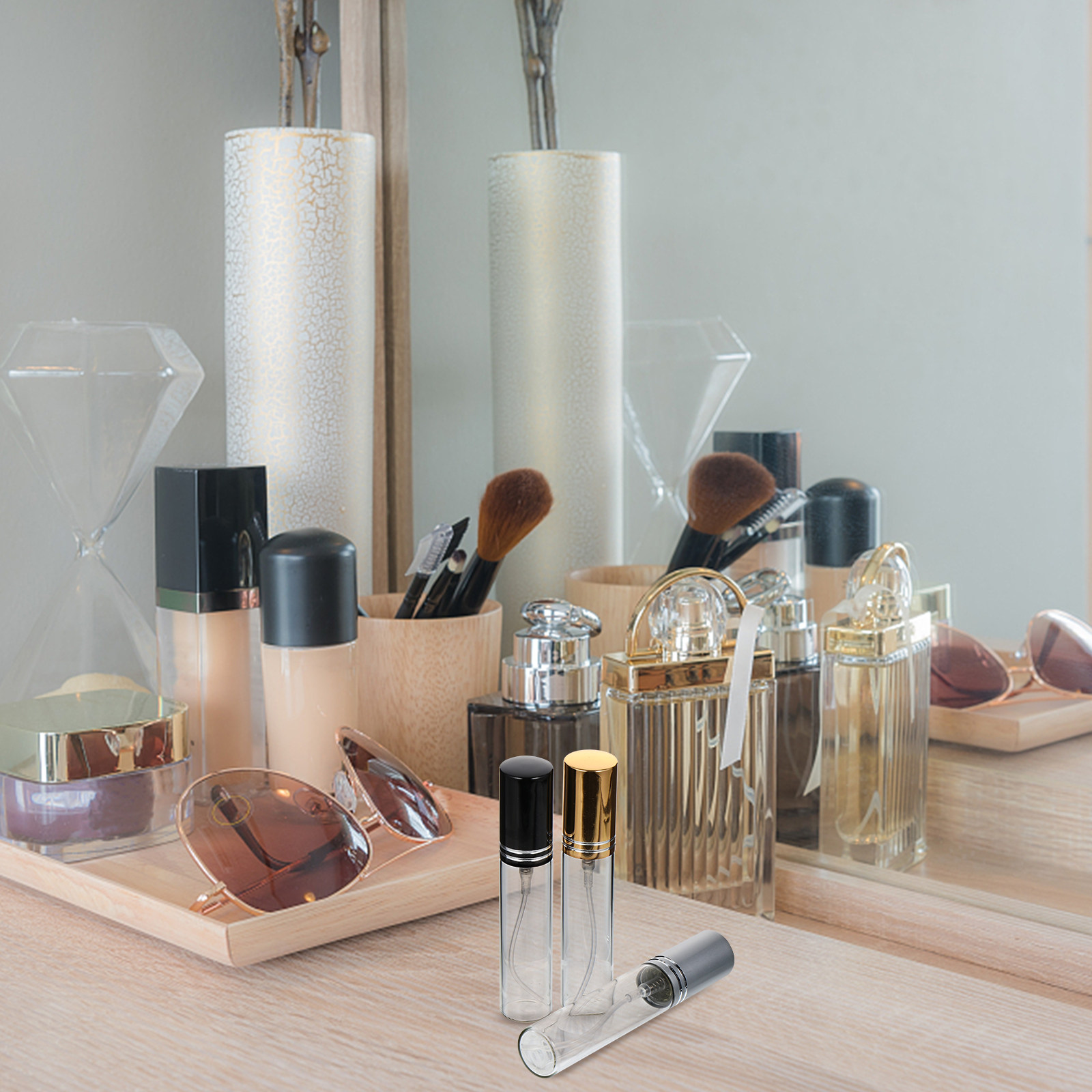 6Pcs Premium Portable Perfume  - Misting Bottle Fine recension och pris