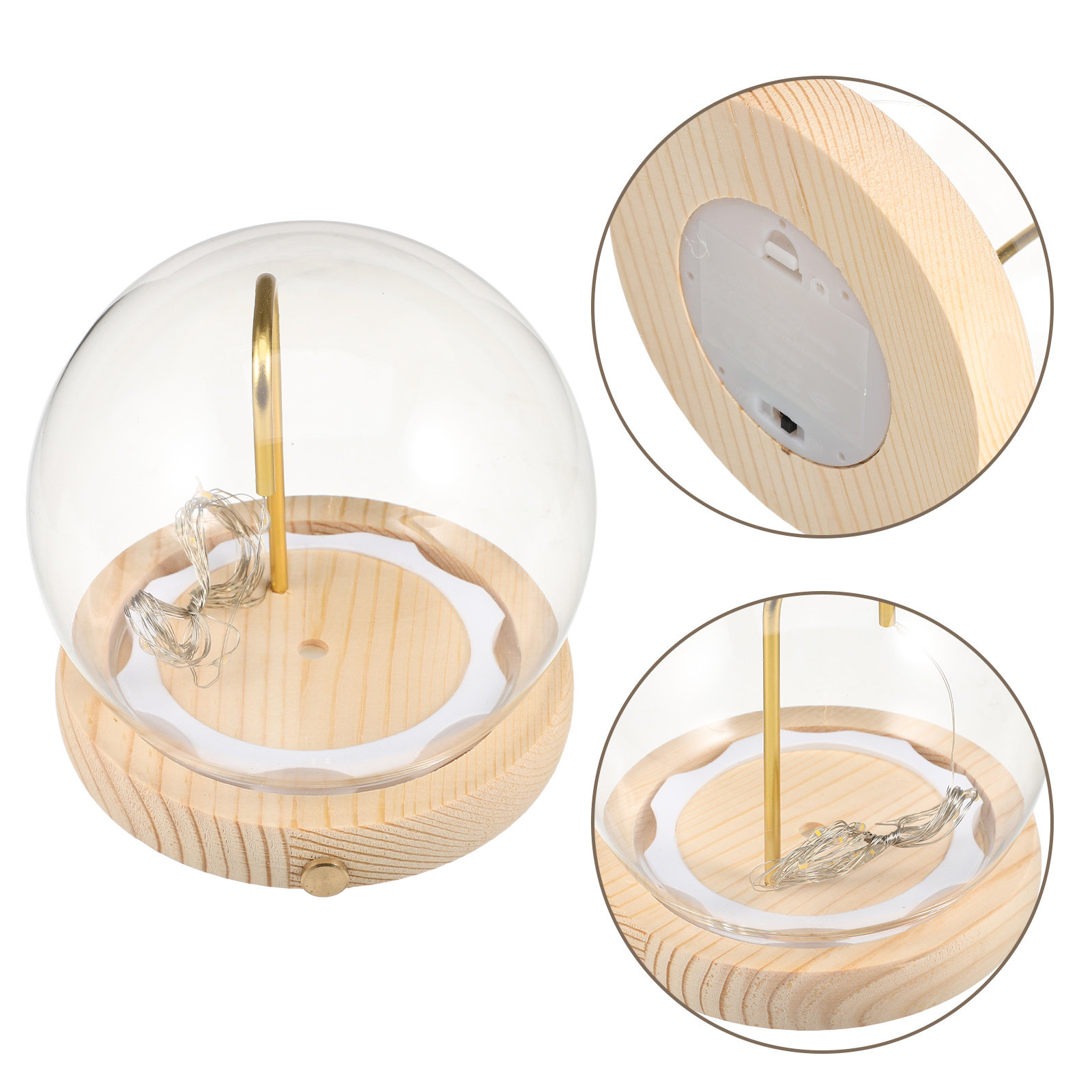 Glass Display Dome Clear Cloch - Plastic Dome Clear recension och pris