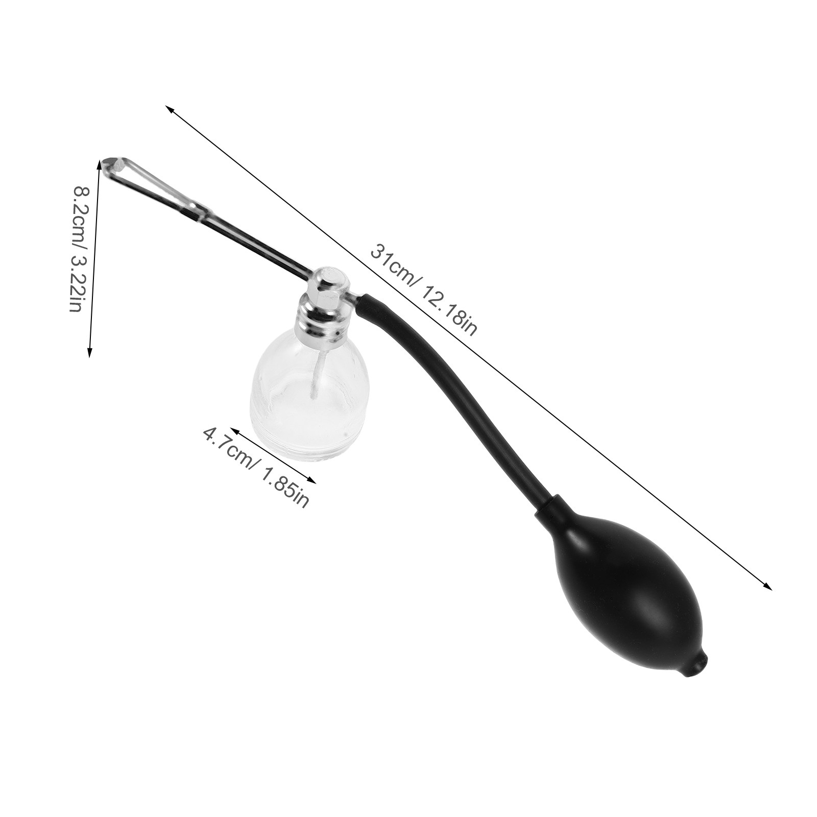Hair Fiber Pump Applicator 40M - Misting Bottle Fine recension och pris